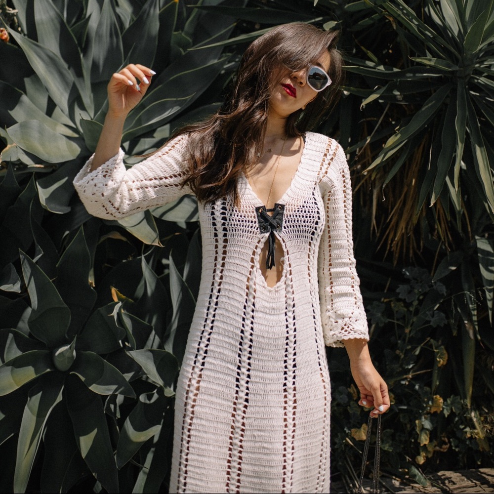 NWT Cleobella Crochet Midi Dress